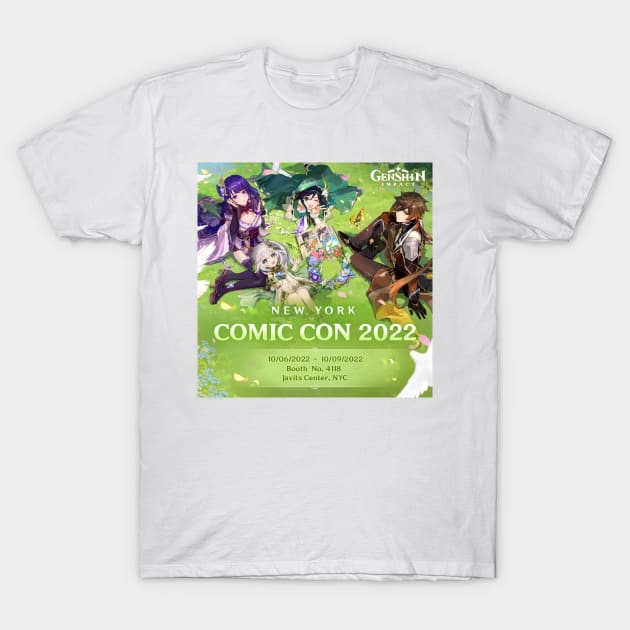 New York Comic Con 2022 T-Shirt by Lauwuuh